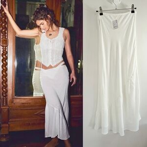 Free People Sweet On You Slip Skirt